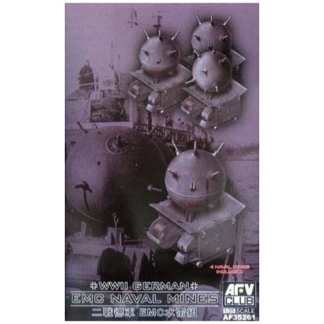 AFV Club AF35261 1/35 Germany EMC type II mines Plastic Model Kit AFV Club PLASTIC MODELS