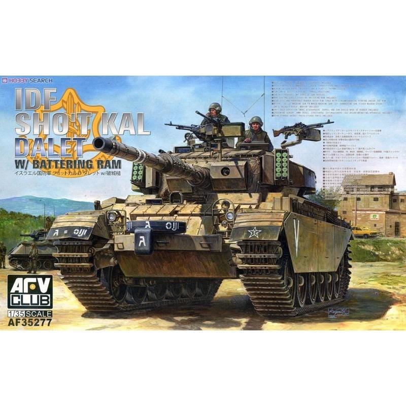 AFV Club AF35277 1/35 IDF Shot Kal Dalet w/ Battering Ram Plastic Model Kit AFV Club PLASTIC MODELS
