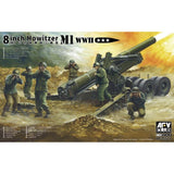 AFV Club AF35321 1/35 WWII M1 8 inch Howitzer M2 Limber Plastic Model Kit AFV Club PLASTIC MODELS