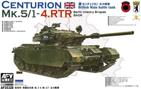 AFV Club AF35328 1/35 Centurion MK.5/1-4.RTR Plastic Model Kit AFV Club PLASTIC MODELS