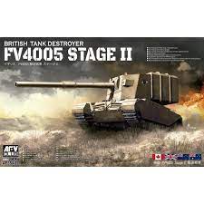 AFV Club AF35405 1/35 FV4005 Stage II 183mm Plastic Model Kit AFV Club PLASTIC MODELS