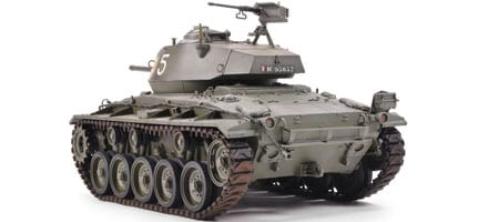 AFV Club AF35S84 1/35 M24 Chaffee The First Indochina War - French Army Plastic Model Kit AFV Club PLASTIC MODELS