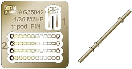 AFV Club AG35042 1/35 U.S. M2Hb .50 Cal Machine Gun Conversion Kit AFV Club PLASTIC MODELS