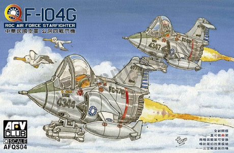 AFV Club Q Series F-104G Rocaf Starfighter AFV Club PLASTIC MODELS