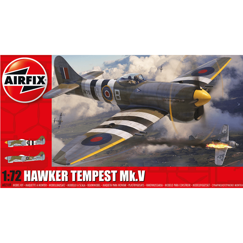 Airfix 1/72 Hawker Tempest Mk.V Airfix PLASTIC MODELS