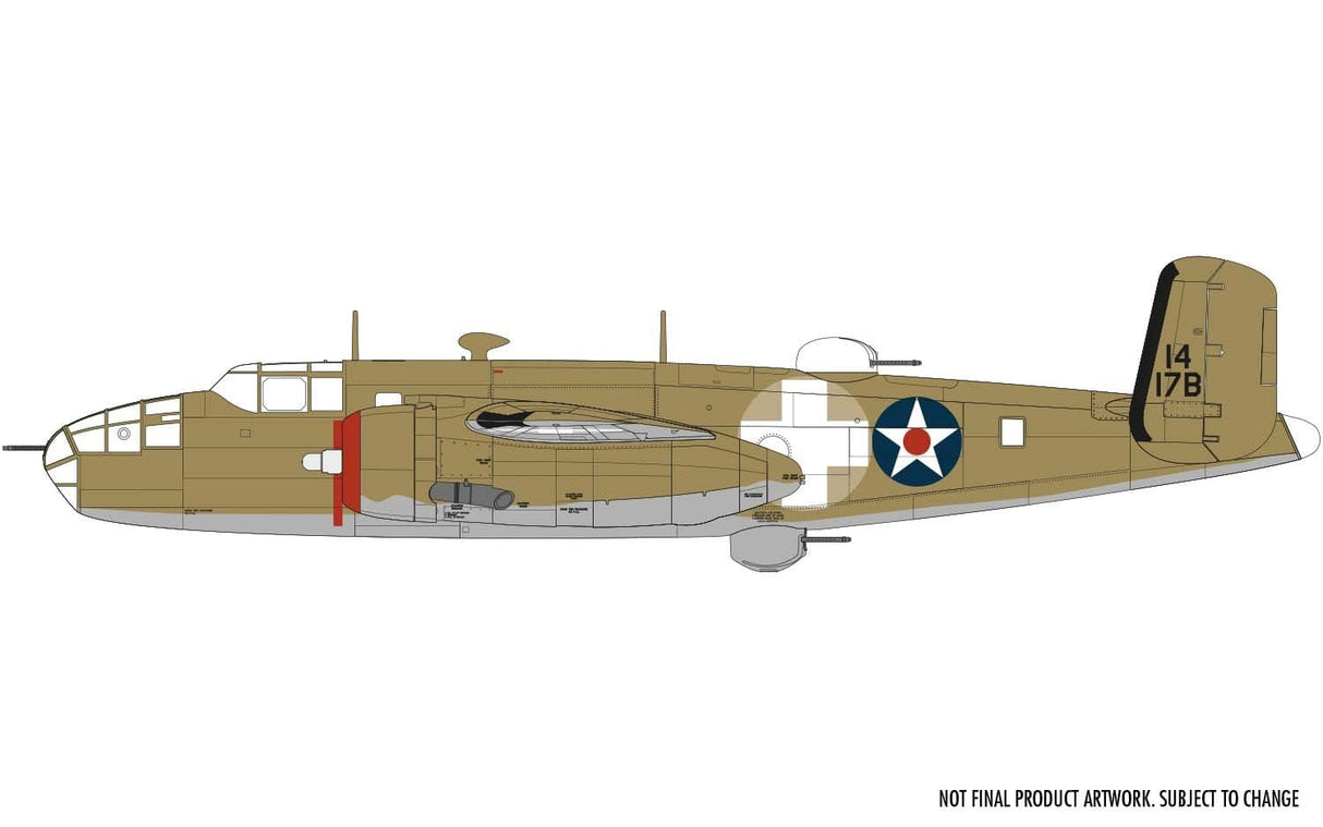 Airfix 1/72 North American B25B Mitchell Doolittle Raid Airfix PLASTIC MODELS