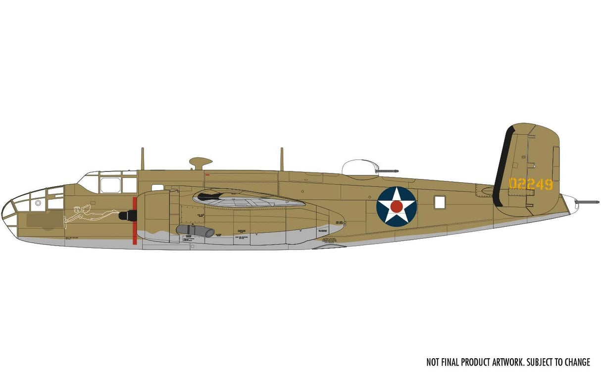 Airfix 1/72 North American B25B Mitchell Doolittle Raid Airfix PLASTIC MODELS