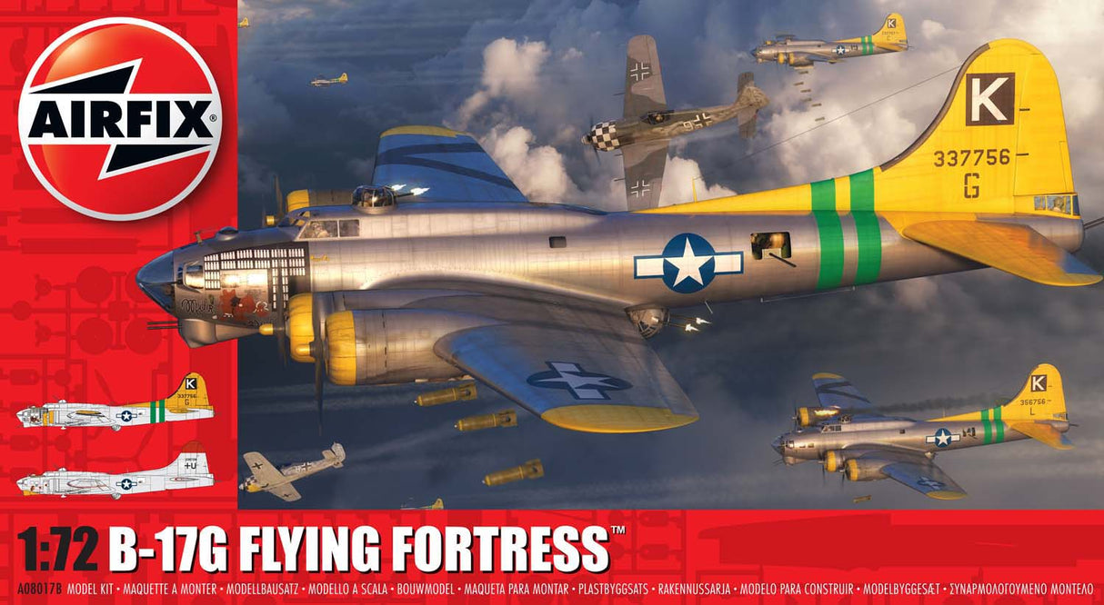 Airfix 1/72 Boeing B17G Flying Fortress Airfix PLASTIC MODELS