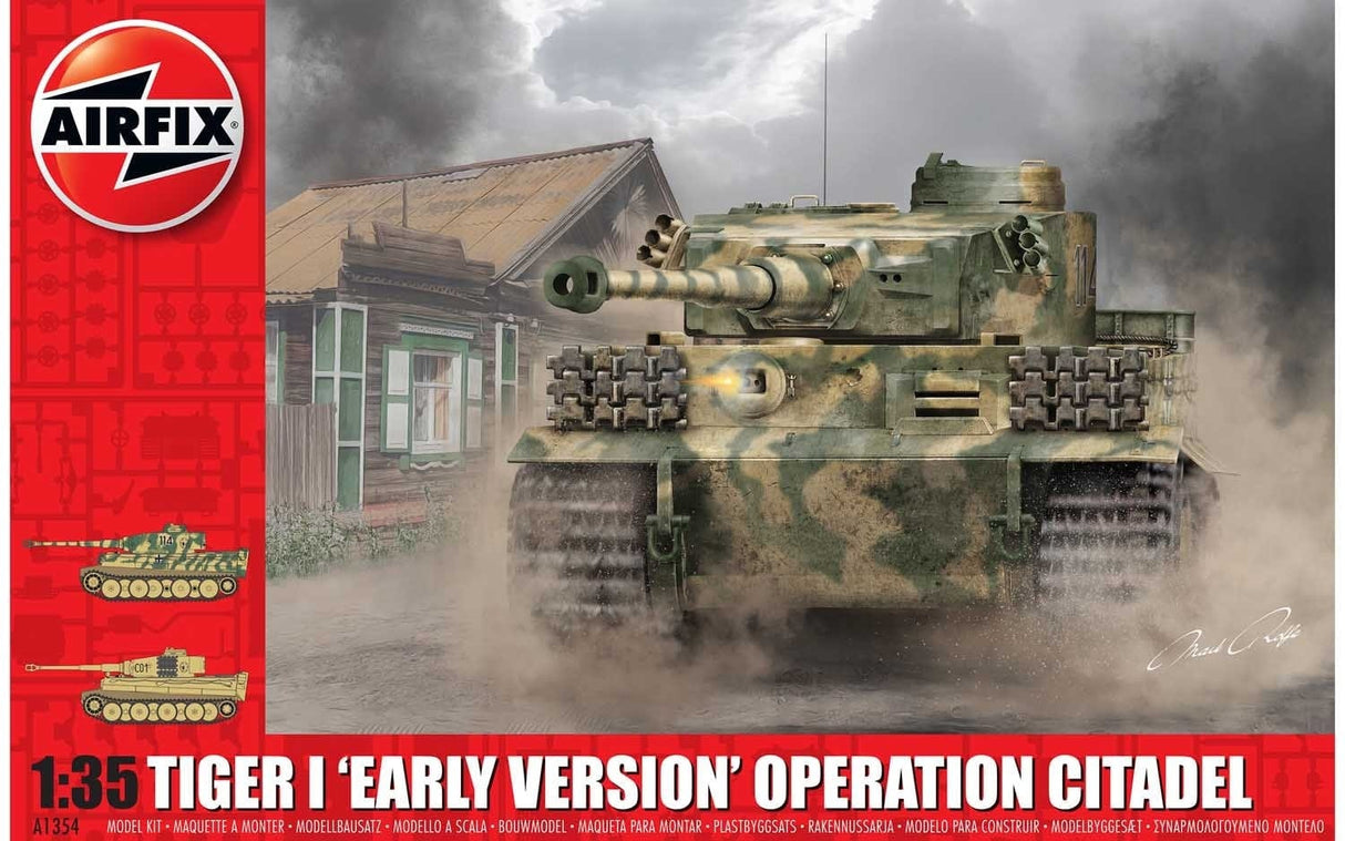Airfix 1/35 Tiger-1 Early Version - Operation Citadel Airfix PLASTIC MODELS
