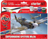 Airfix 1/72 Small Beginners Set Supermarine Spitfire MKVC Airfix PLASTIC MODELS