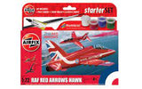 Airfix 1/72 Small Beginners Setred Arrows Hawk Airfix PLASTIC MODELS