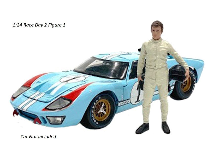 American Diorama 1/24 Race Day 2 Figure 1 Figure Accessory - Hobbytech Toys