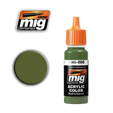Mig Ammo Ral7008 Graugrun Opt.2 MIG PAINT, BRUSHES & SUPPLIES