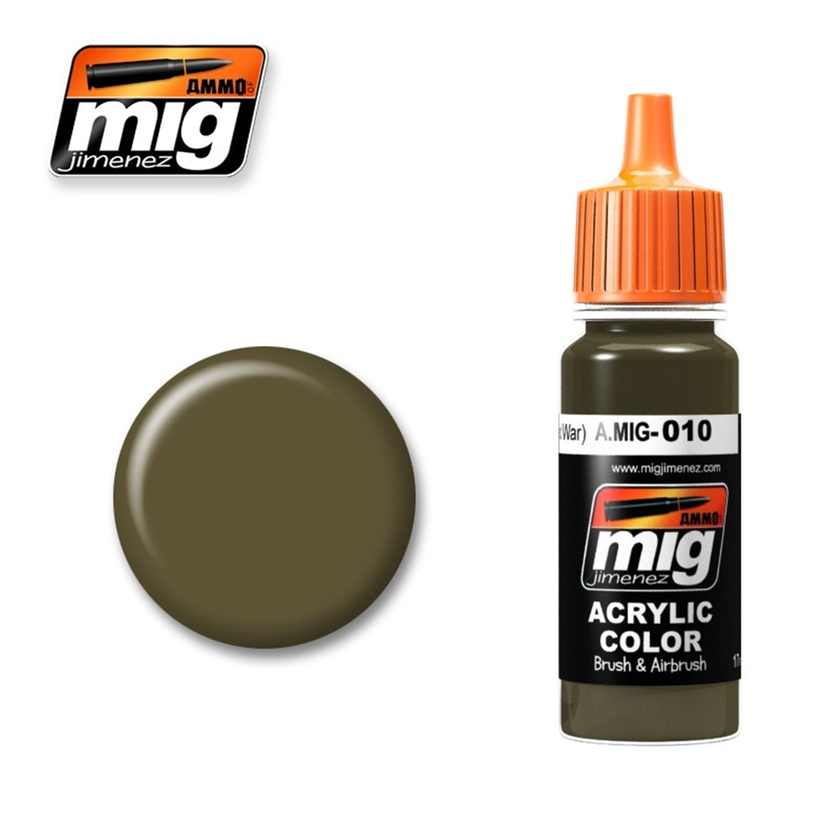 Mig Ammo Ral7028 Dunkelgelb (Mid War) MIG PAINT, BRUSHES & SUPPLIES