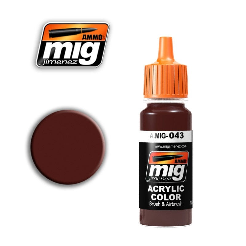 Mig Ammo Shadow Rust MIG PAINT, BRUSHES & SUPPLIES