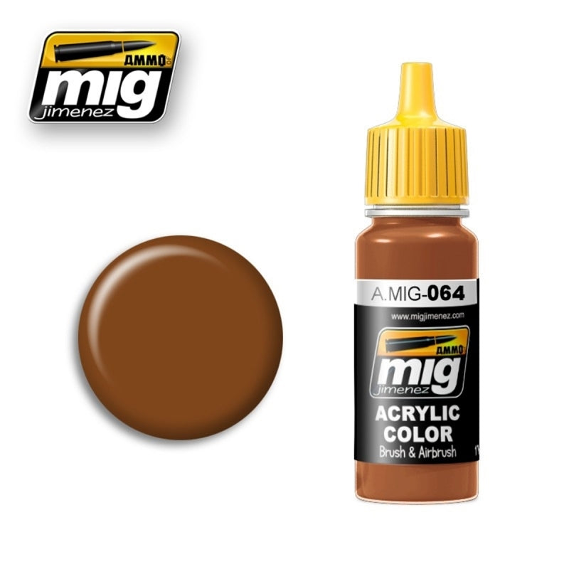 Mig Ammo Earth Brown MIG PAINT, BRUSHES & SUPPLIES