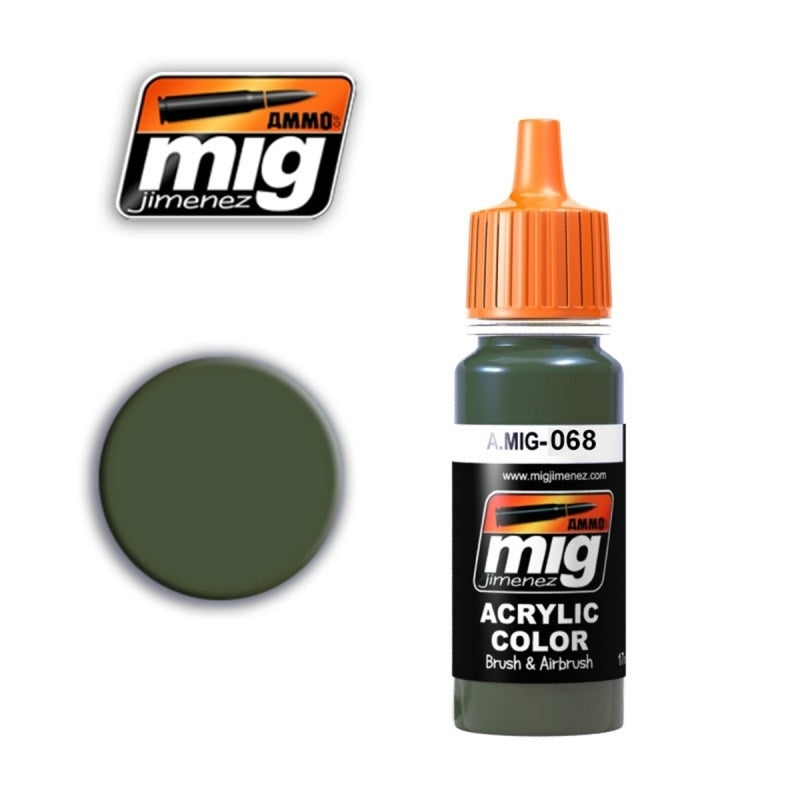 Mig Ammo Idf Green MIG PAINT, BRUSHES & SUPPLIES