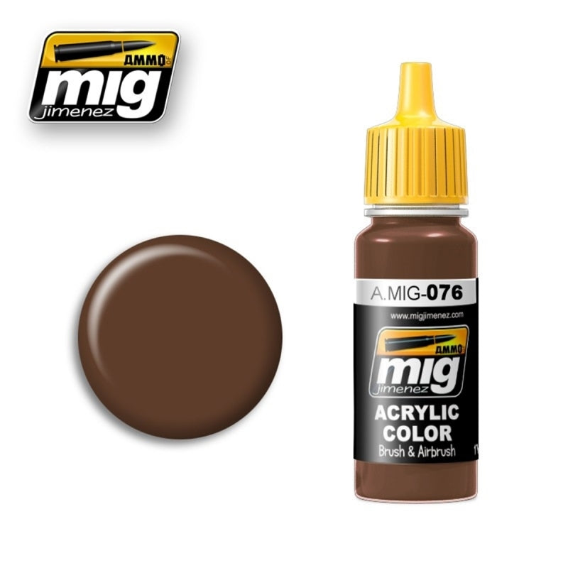 Mig Ammo Brown Soil MIG PAINT, BRUSHES & SUPPLIES