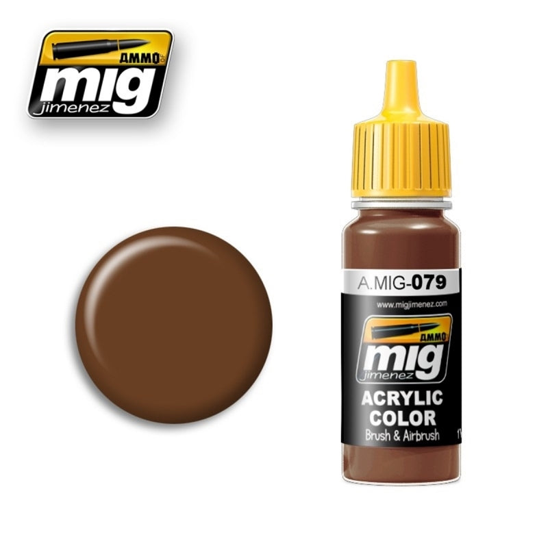 Mig Ammo Clay Brown MIG PAINT, BRUSHES & SUPPLIES