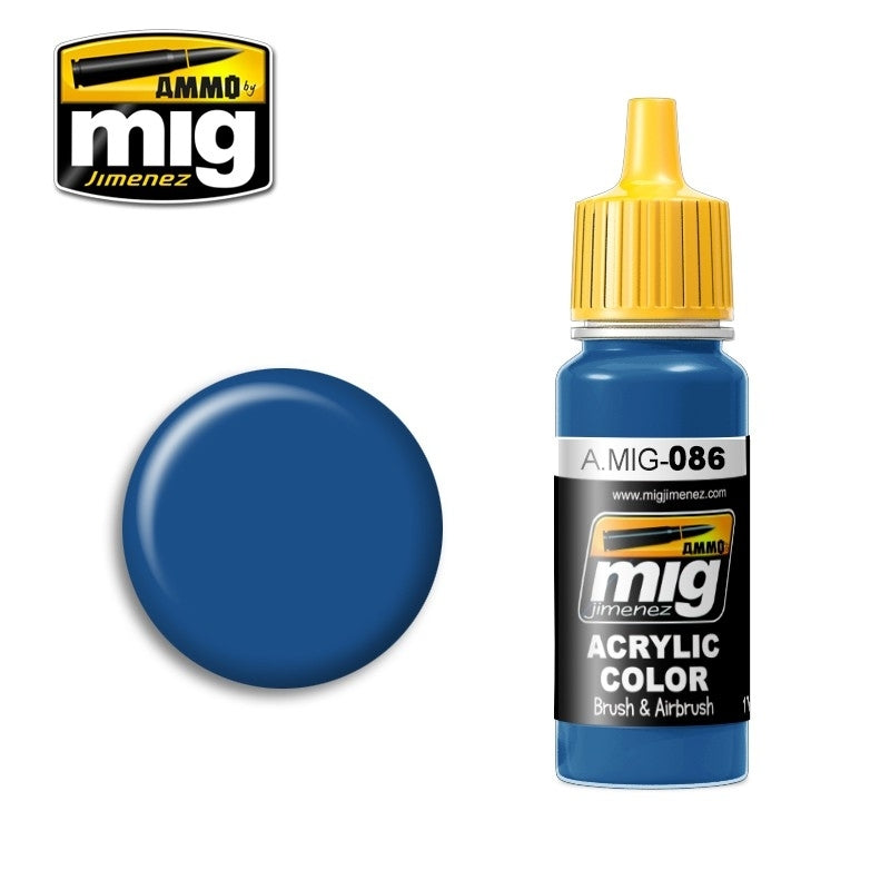 Mig Ammo Blue (Ral 5019) MIG PAINT, BRUSHES & SUPPLIES