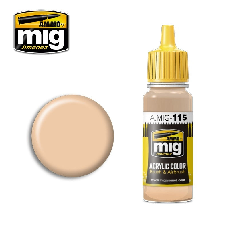 Mig Ammo Light Skin Tone MIG PAINT, BRUSHES & SUPPLIES