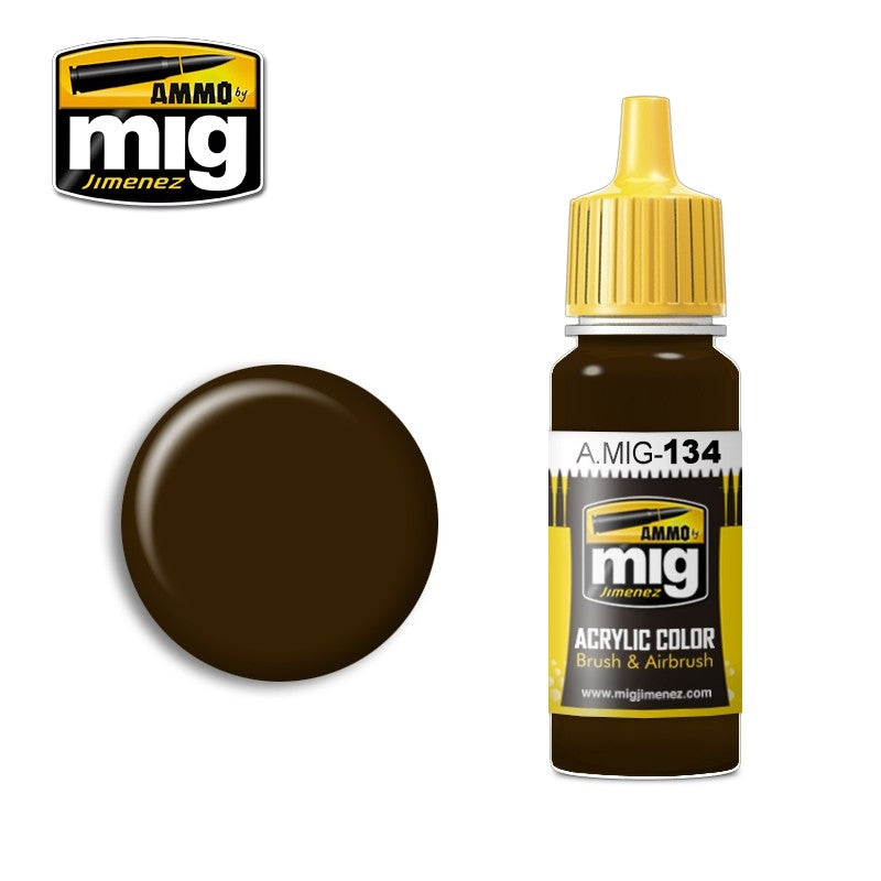 Mig Ammo Burnt Brown Red MIG PAINT, BRUSHES & SUPPLIES