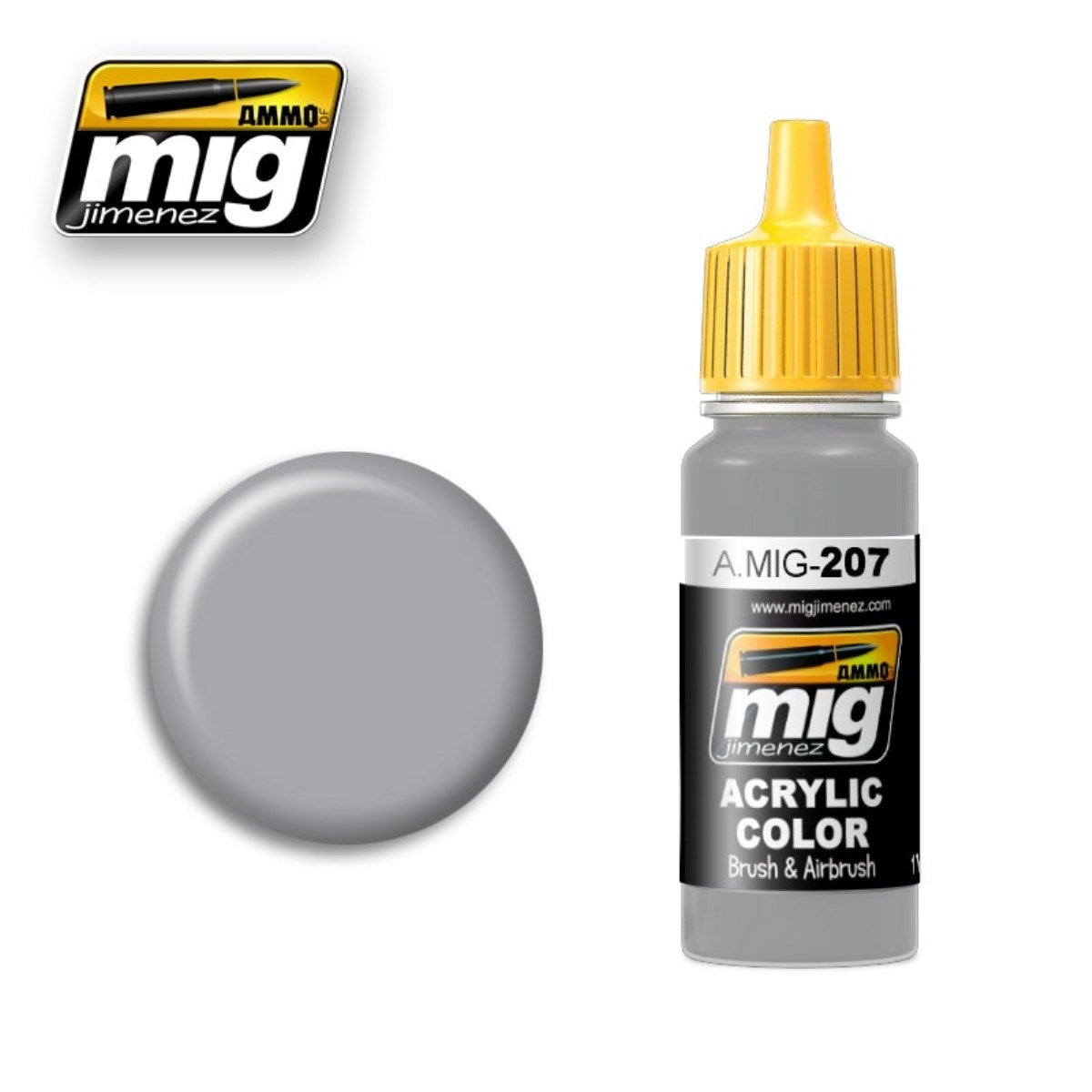 Mig Ammo Fs36314 (Bs620) Barley Gray MIG PAINT, BRUSHES & SUPPLIES