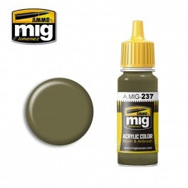 Mig Ammo Fs 23070 Dark Olive Drab MIG PAINT, BRUSHES & SUPPLIES