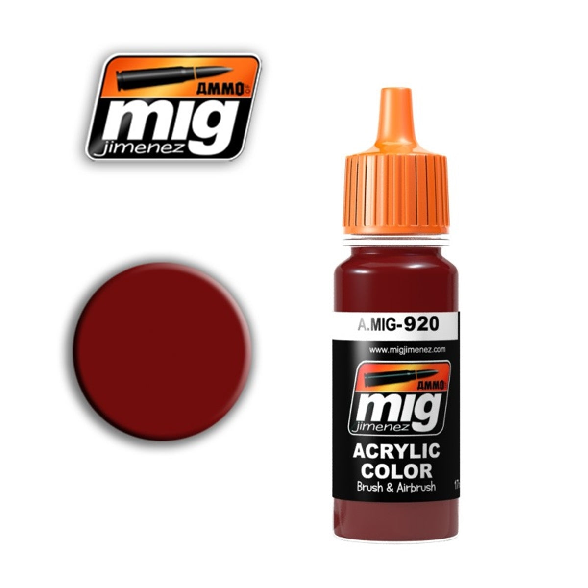 Mig Ammo Red Primer Base MIG PAINT, BRUSHES & SUPPLIES