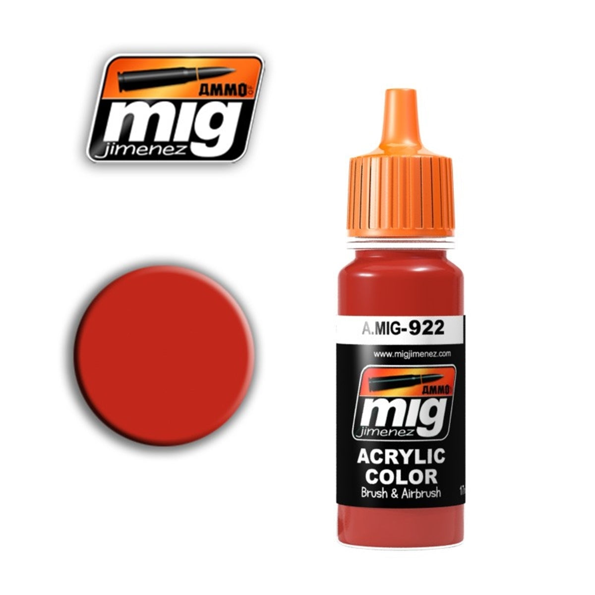 Mig Ammo Red Primer High LighTS MIG PAINT, BRUSHES & SUPPLIES