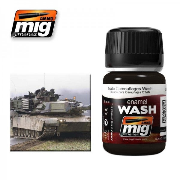 Mig Ammo Dark Wash MIG PAINT, BRUSHES & SUPPLIES