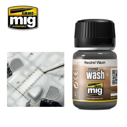 Mig Ammo Neutral Wash MIG PAINT, BRUSHES & SUPPLIES