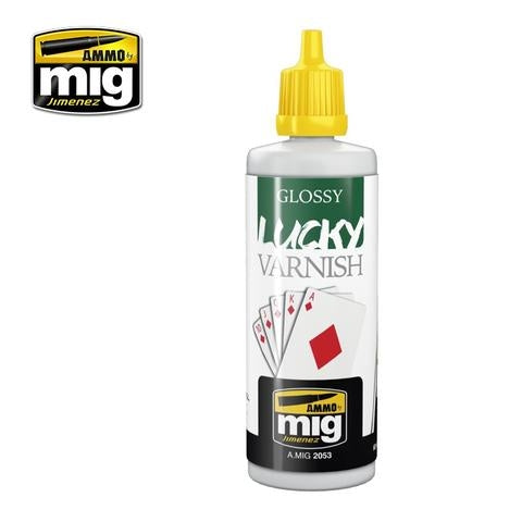 Mig Ammo Lucky Varnish - Glossy MIG PAINT, BRUSHES & SUPPLIES