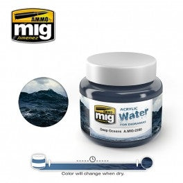 Mig Ammo Deep Oceans MIG PAINT, BRUSHES & SUPPLIES