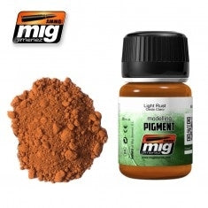 Mig Ammo Pigment - Light Rust MIG PAINT, BRUSHES & SUPPLIES