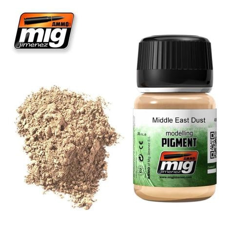 Mig Ammo Pigment - Middle East Dust MIG PAINT, BRUSHES & SUPPLIES