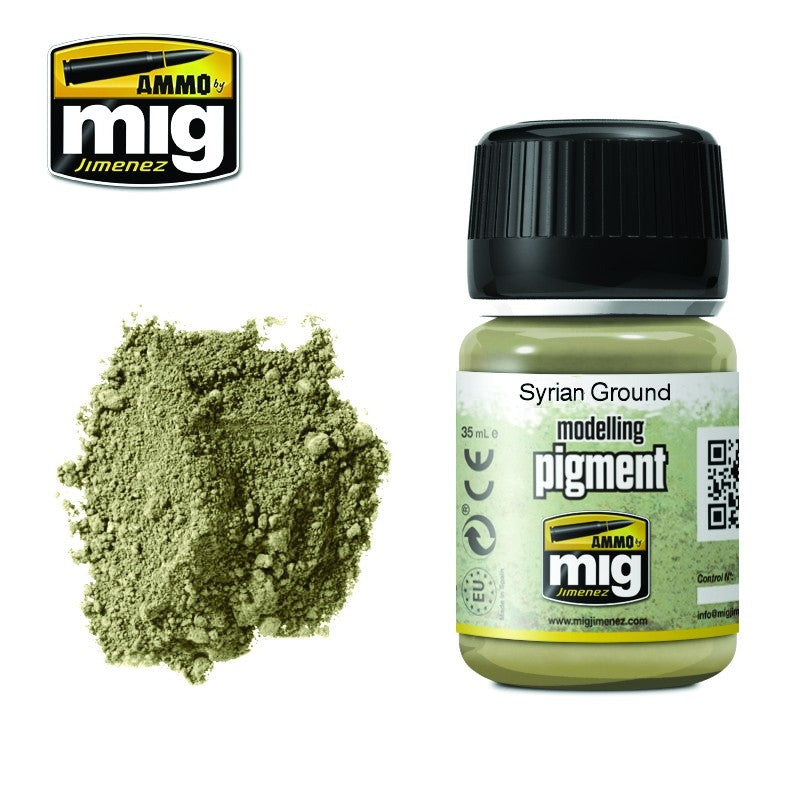 Mig Ammo Pigment Syrian Ground MIG PAINT, BRUSHES & SUPPLIES