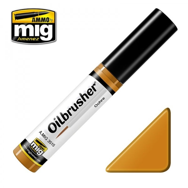 Mig Ammo Oilbrushers - Ochre MIG PAINT, BRUSHES & SUPPLIES