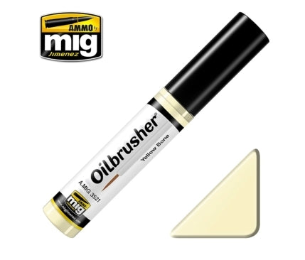 Mig Ammo Oilbrushers Yellow Bone MIG PAINT, BRUSHES & SUPPLIES