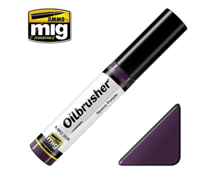 Mig Ammo Oilbrushers Space Purple MIG PAINT, BRUSHES & SUPPLIES