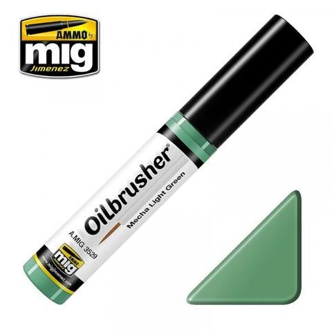 Mig Ammo Oilbrushers Mecha Light Green MIG PAINT, BRUSHES & SUPPLIES
