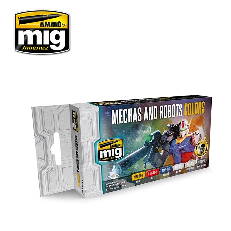 Mig Ammo Mechas And RoboTS Colors MIG PAINT, BRUSHES & SUPPLIES