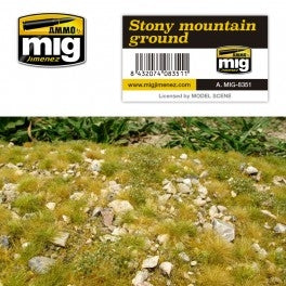 Mig Ammo Stony Mountain Ground MIG TRAINS - SCENERY