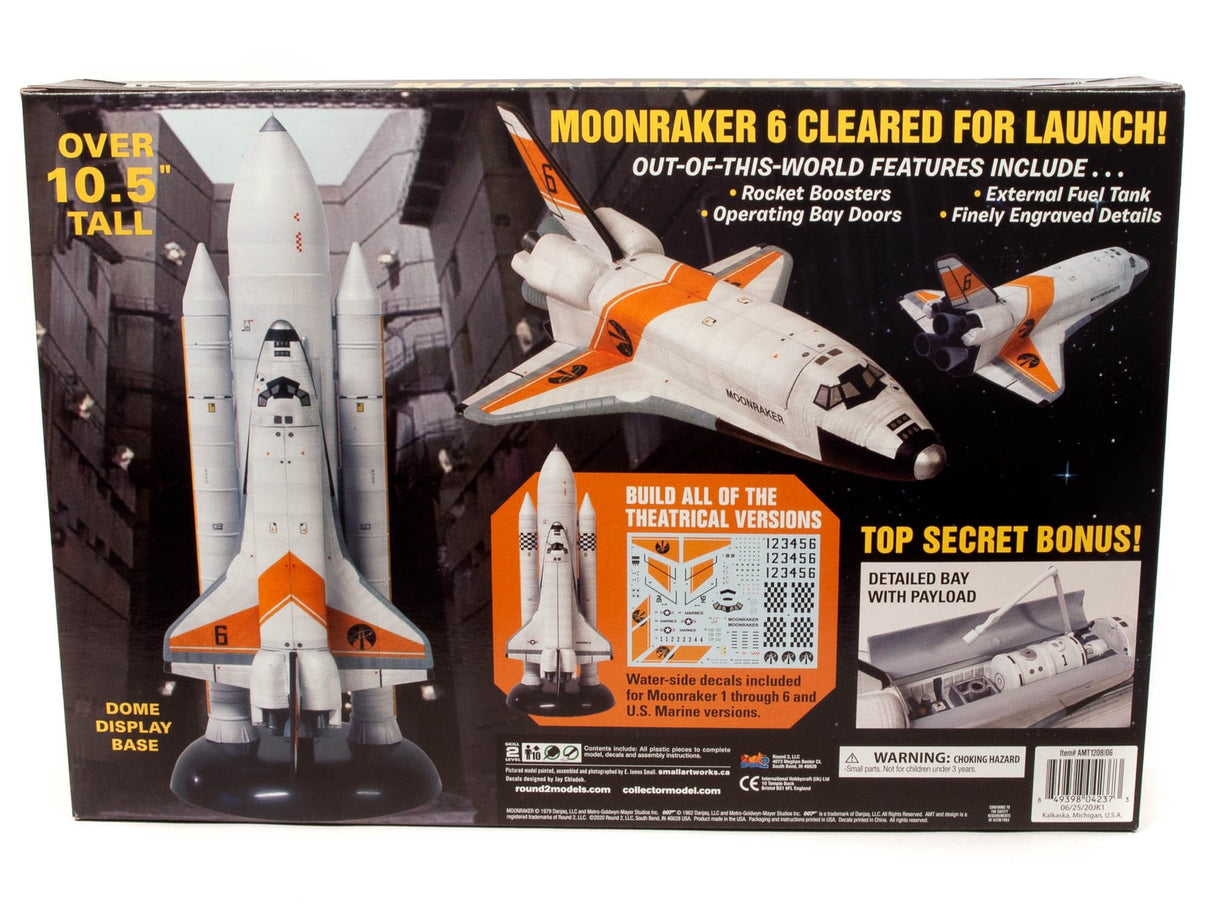 AMT 1/200 Moonraker Shuttle with Boosters from James Bond Movie AMT Models PLASTIC MODELS