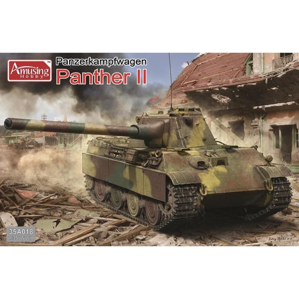Amusing Hobby 35A018 1/35 Panther II Plastic Model Kit Amusing Hobby PLASTIC MODELS