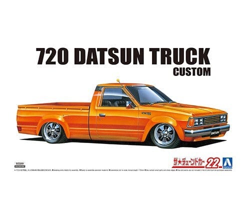 Aoshima 1/24 720 Datsun Truck Custom 1982 Aoshima PLASTIC MODELS