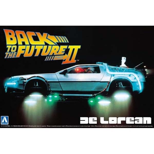 Aoshima 1/24 Bttf Delorean From Part Ii Aoshima PLASTIC MODELS