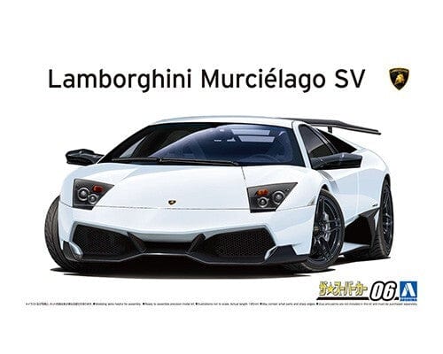 Aoshima 1/24 Lamborghini Murcielago LP670-4 SV 2009 Aoshima PLASTIC MODELS