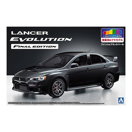 Aoshima 1/24 Lancer Evolution X Final Edition Black Aoshima PLASTIC MODELS