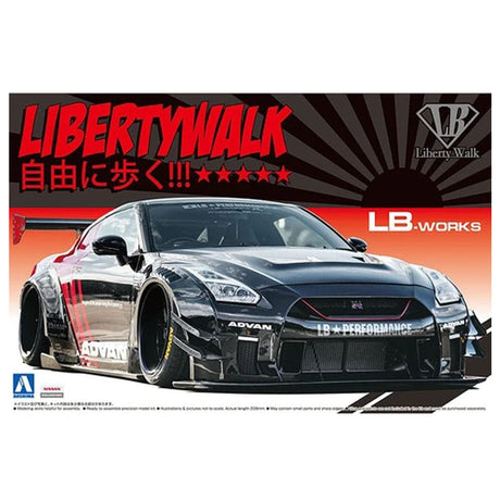 Aoshima 1/24 Lb Works R35 Gt-R Type 2 Ver.2 Aoshima PLASTIC MODELS